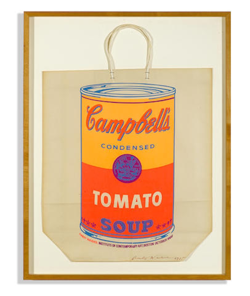 Campbell's Soup Can (Tomato) by Andy Warhol