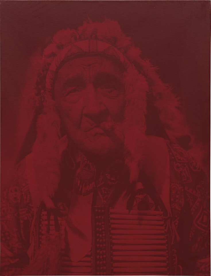 Chief Red Fox by Gottfried Helnwein