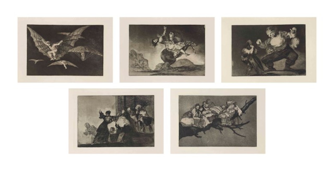 Los Proverbios by Francisco José de Goya