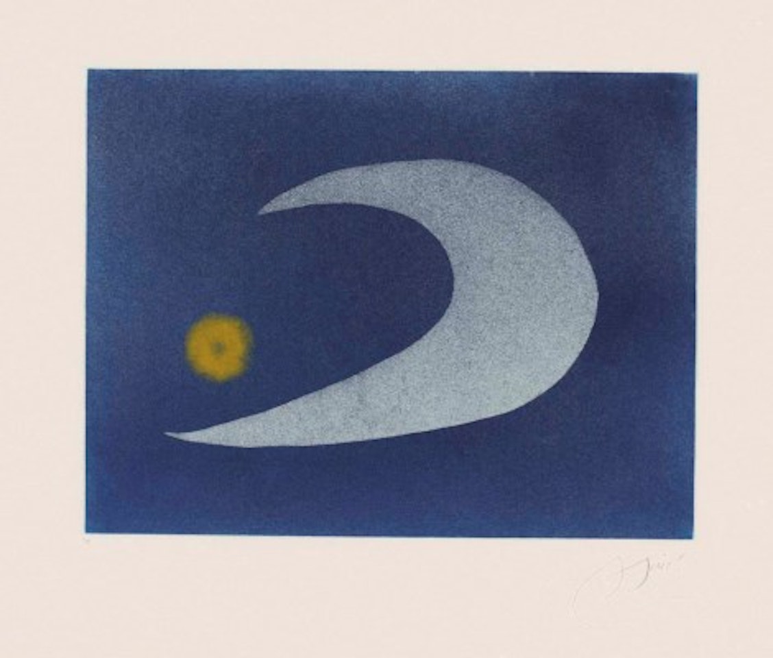 Plate 14 from: Càntic del Sol by Joan Miró