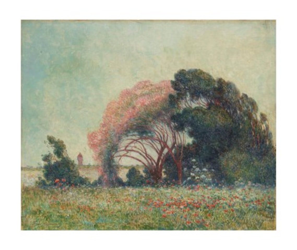 Champ de coquelicots by Ferdinand du Puigaudeau
