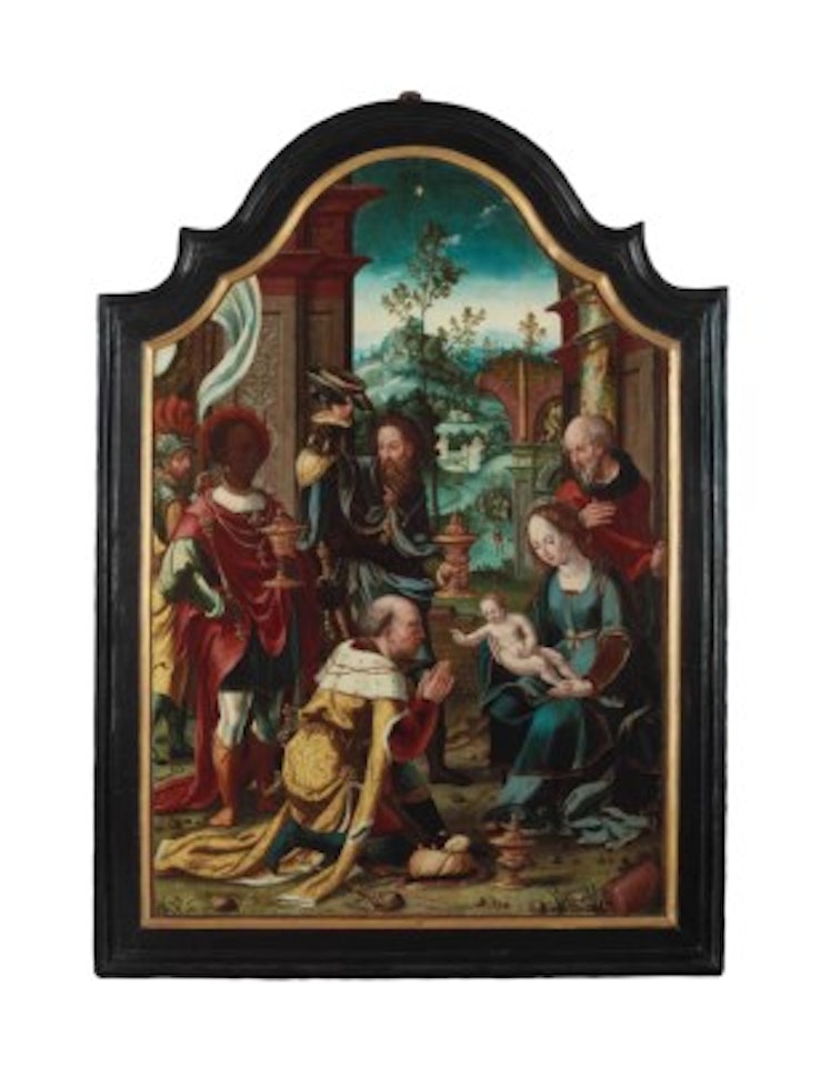 L'Adoration des Mages by Attributed to Pieter Coecke van Aelst I