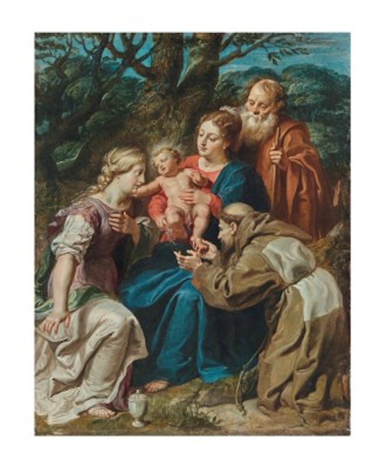La Sainte Conversation by Flemish School