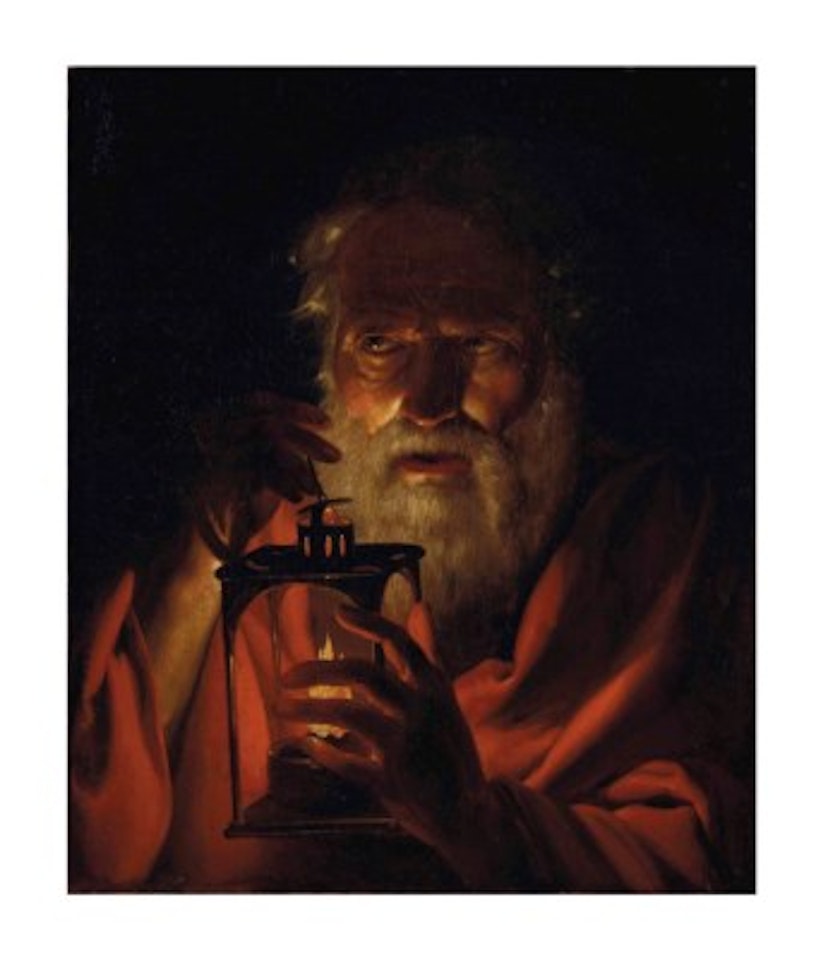 Diogène by Angelo Inganni