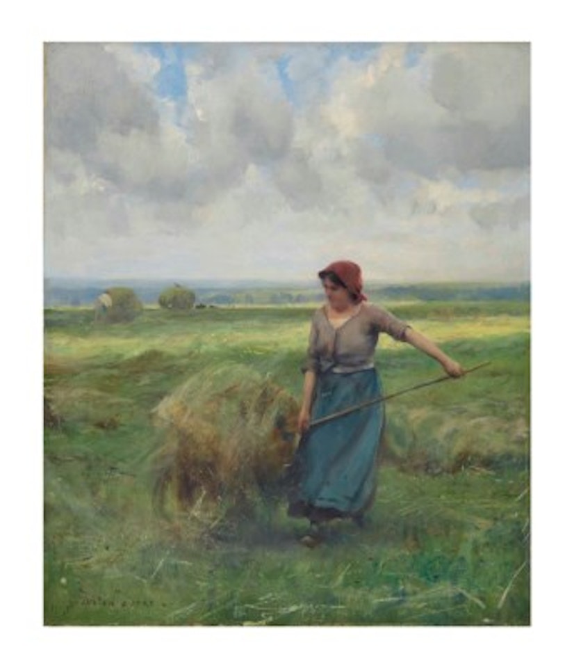 La fenaison by Julien Dupré