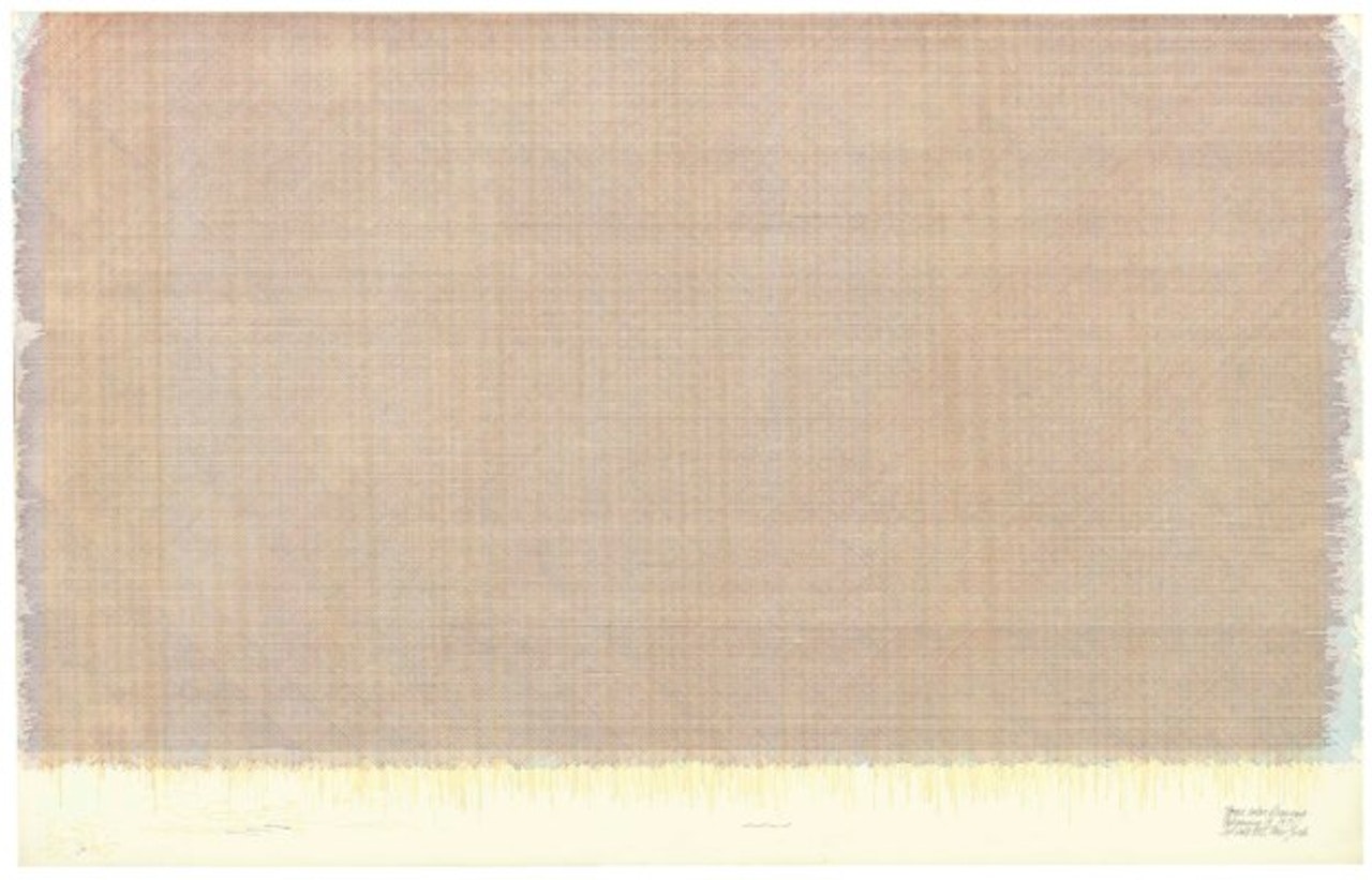 Four Color Drawing by Sol LeWitt