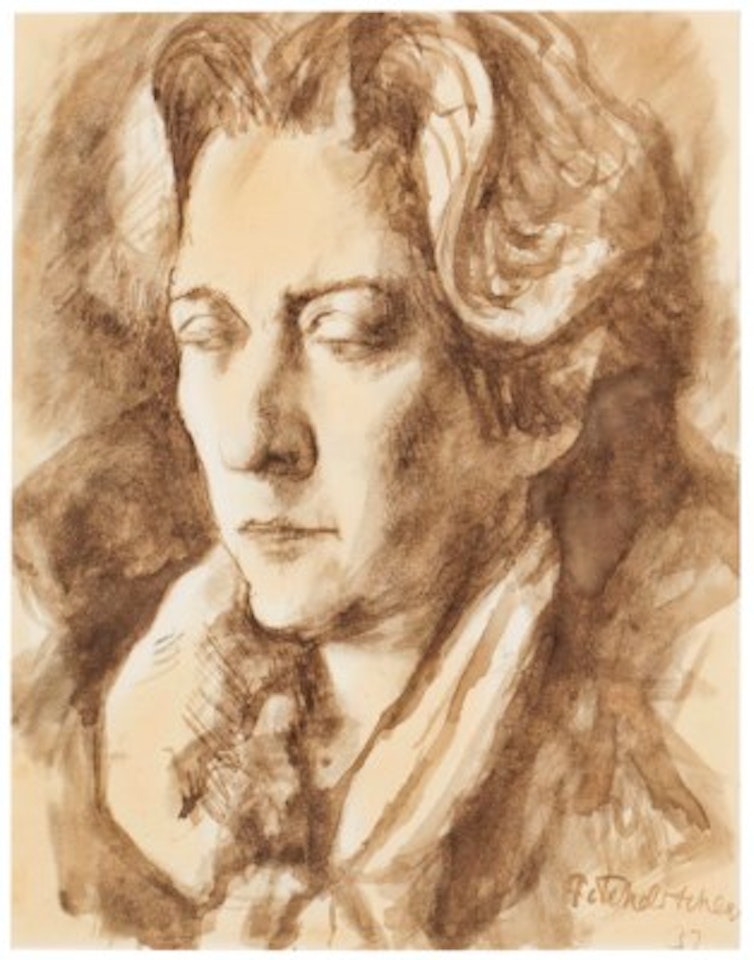 Portrait of Janet Flanner by Pavel Tchelitchew