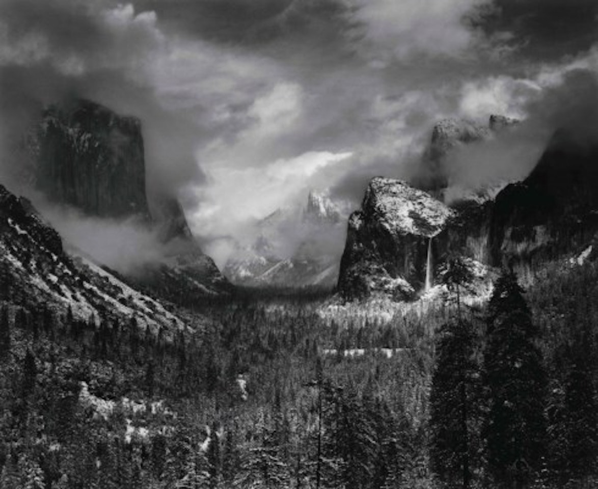 Clearing Winter Storm, Yosemite National Park, California by Ansel Adams