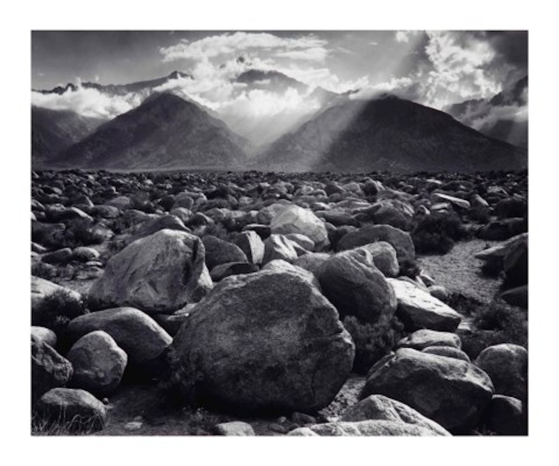 Mount Williamson, Sierra Nevada, from Manzanar, California by Ansel Adams