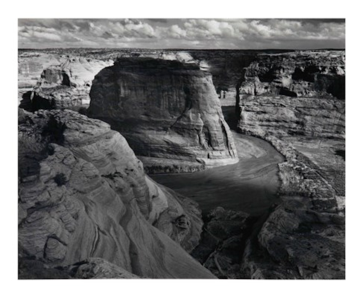 Canyon de Chelly from White House Overlook, Canyon de Chelly National Monument, Arizona by Ansel Adams