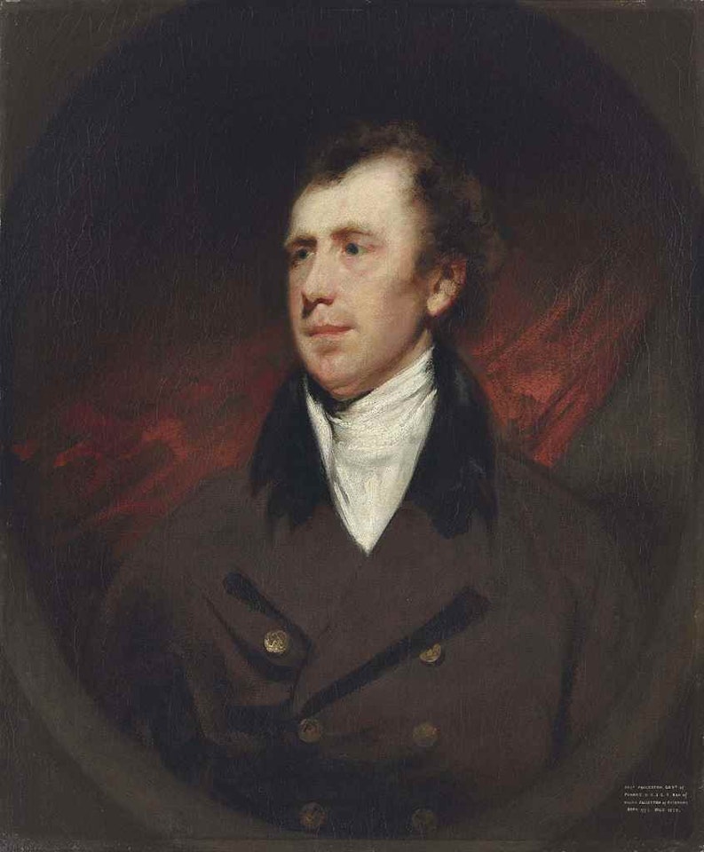 Portrait of Robert Fullerton by George Chinnery