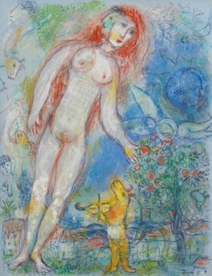 L' Aubade by Marc Chagall
