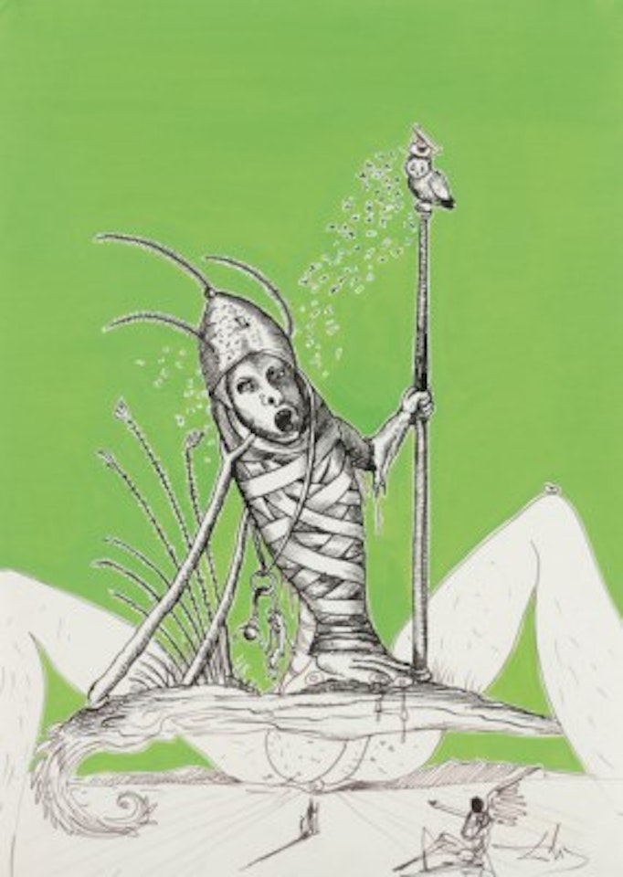 Sans titre (Convalescence, illustration pour Pantagruel) by Salvador Dali