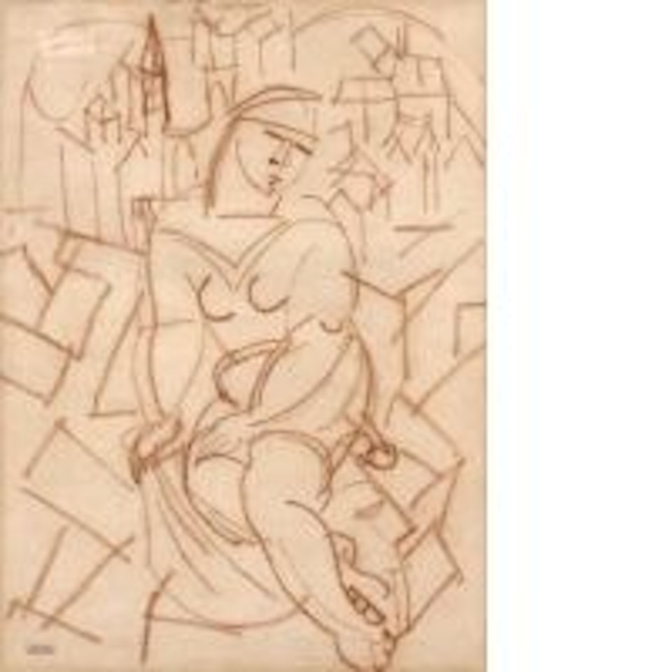 Study for the great bather by Raoul Dufy