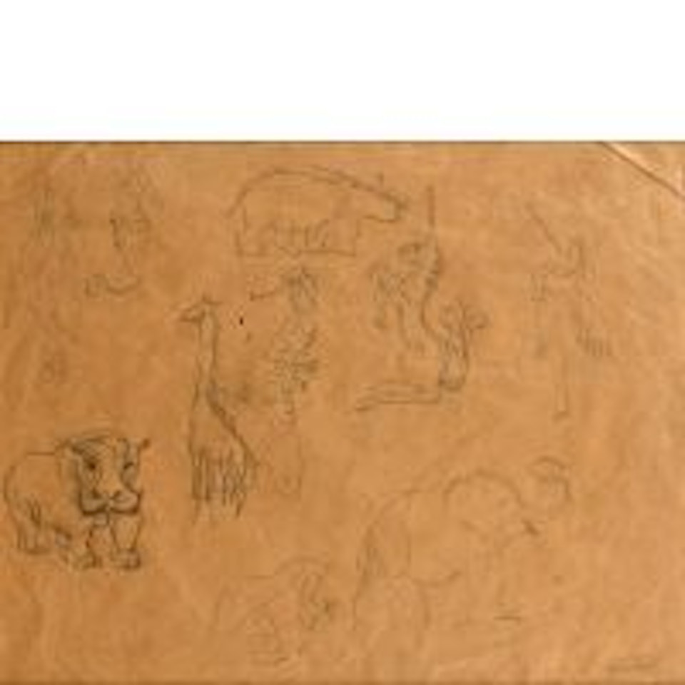 Animal study by Raoul Dufy