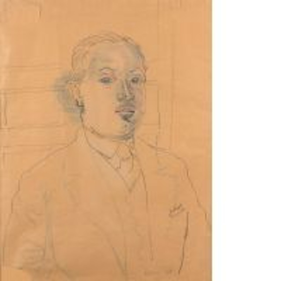 Portrait of Pierre Geismar by Raoul Dufy