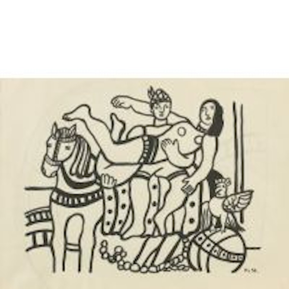 The Great Parade by Fernand Leger