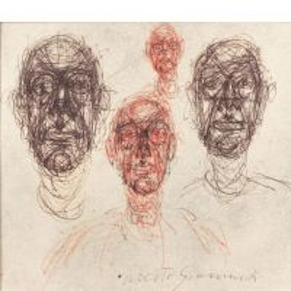 Heads by Alberto Giacometti