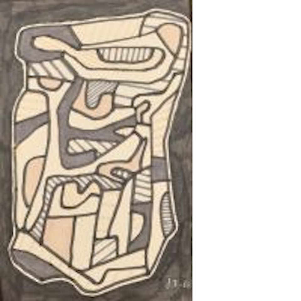 JAR OF CONFITURE VI (M. 173) by Jean Dubuffet