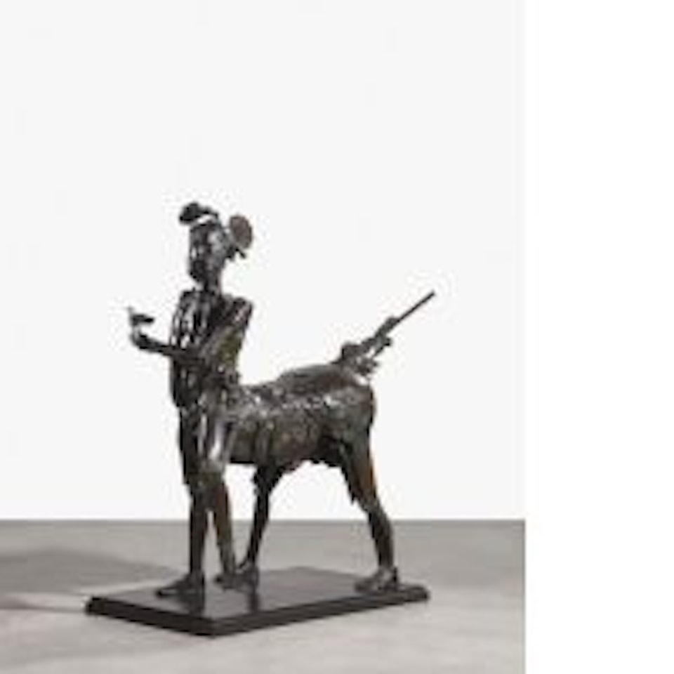 THE CENTAURE (TRIBUTE TO PICASSO) by César