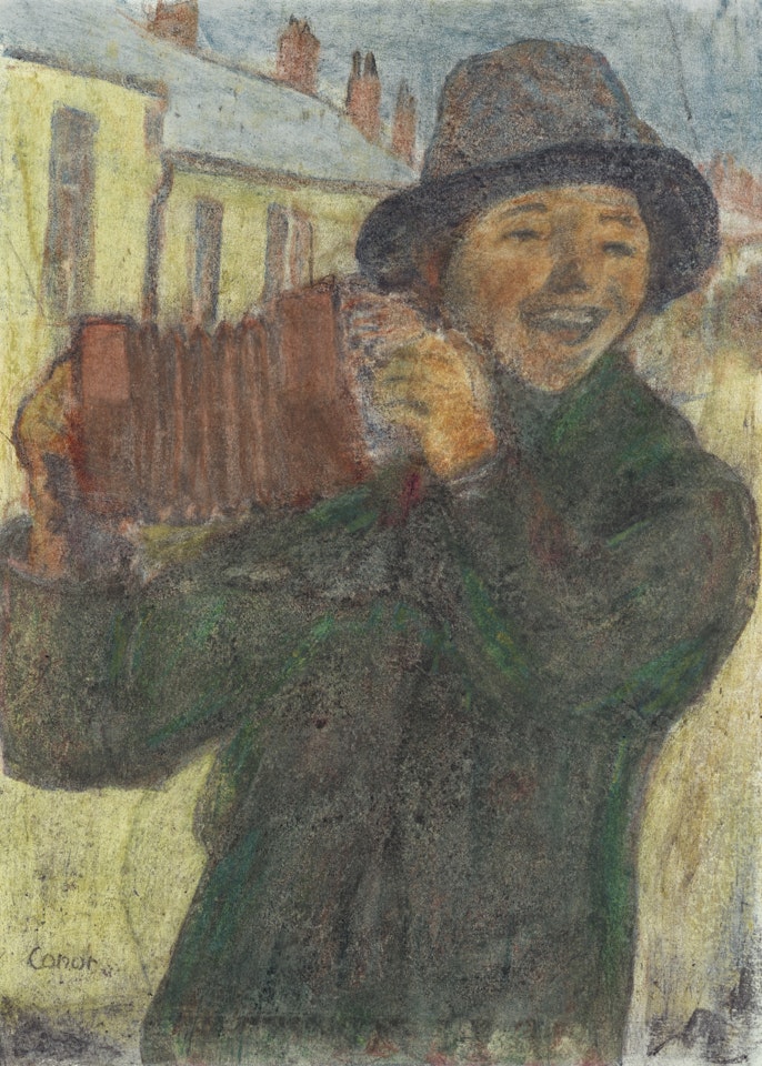 A TUNE ON THE CONCERTINA by William Conor