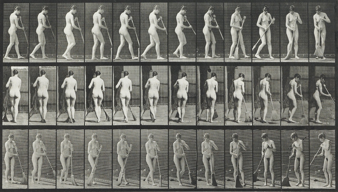 Plates 58, 81, And 434 From Animal Locomotion by Eadweard Muybridge