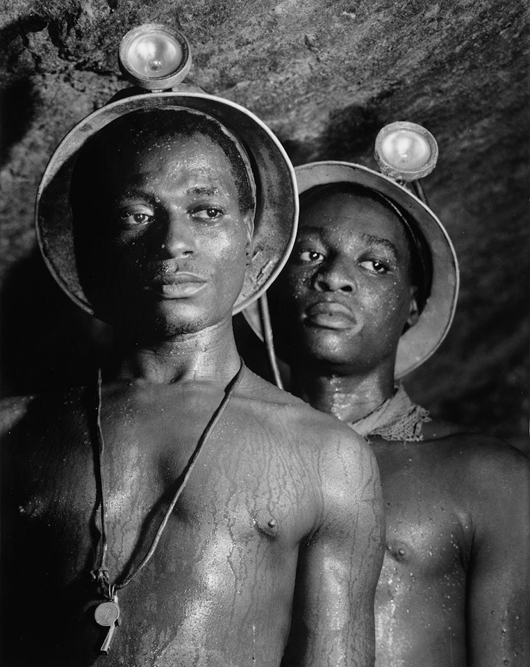 Gold Miners Nos. 1139 And 5122 by Margaret Bourke-White