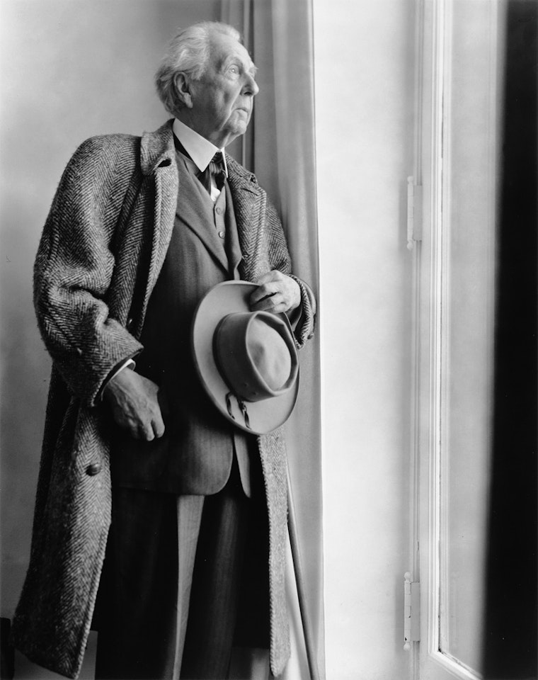 Frank Lloyd Wright by Berenice Abbott