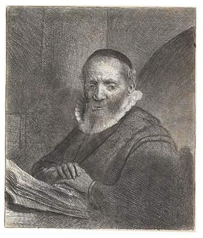 Jan Cornelis Sylvius, Preacher by Attributed to Rembrandt Harmensz van Rijn