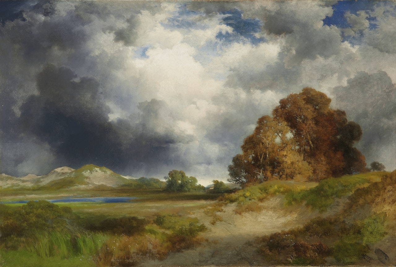 EAST HAMPTON by Thomas Moran