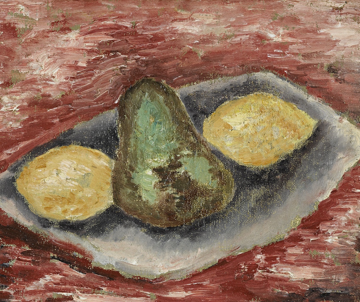 LEMONS AND PEAR by Marsden Hartley