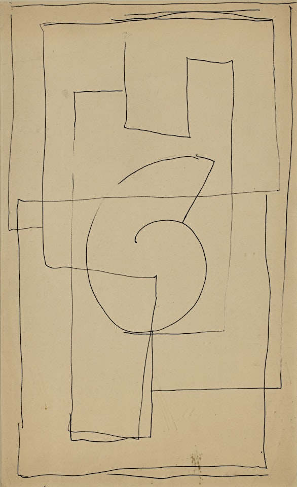 ABSTRACT LINES by Duncan Grant