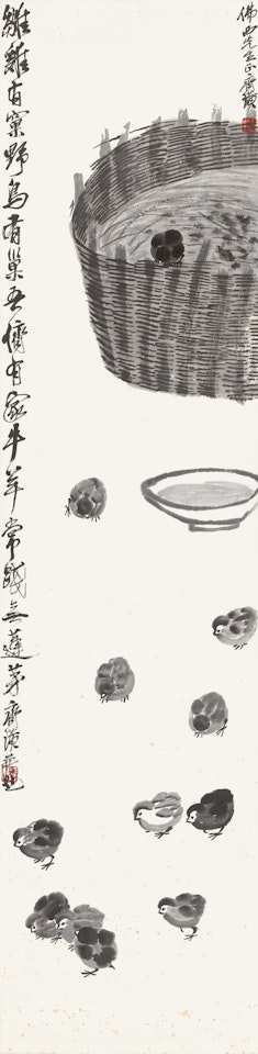 CHICKS by Qi Baishi