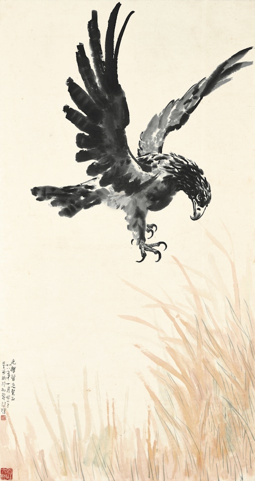 SOARING EAGLE by Xu Beihong