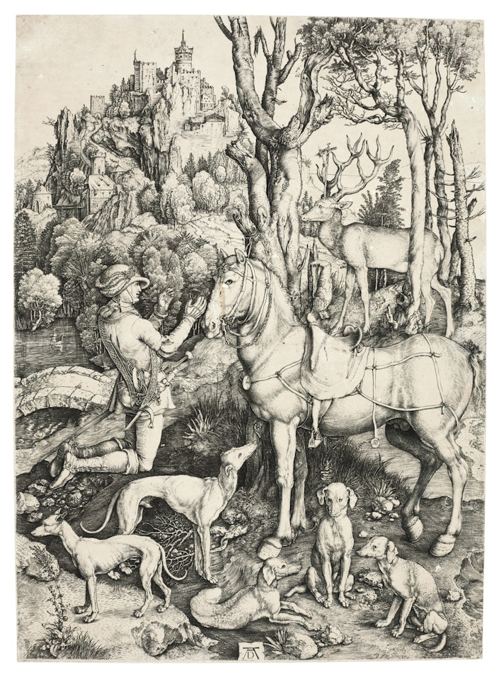 SAINT EUSTACE by Albrecht Dürer