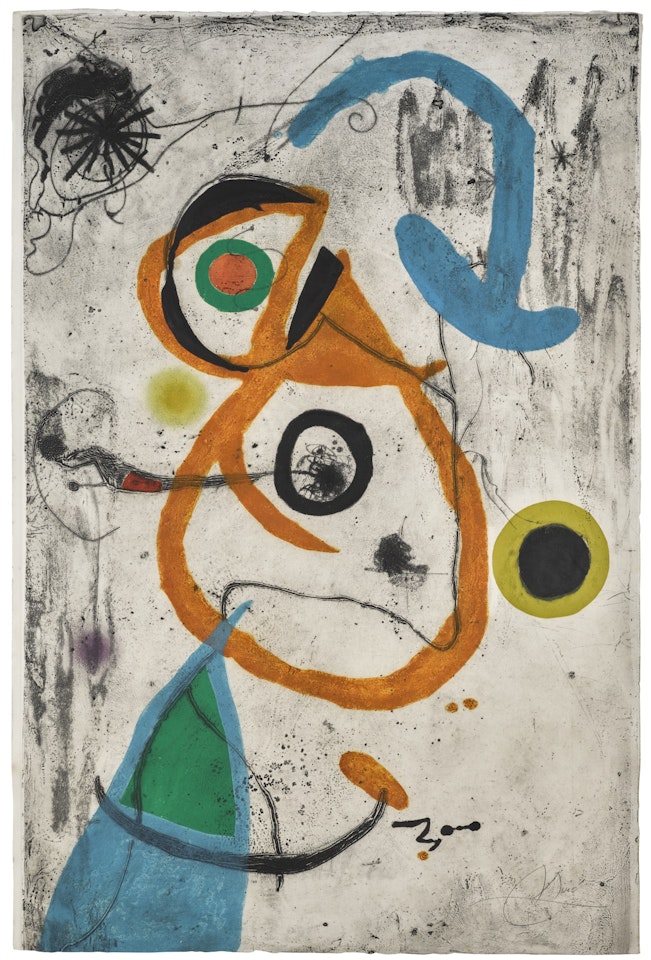BARCELONA VIII  by Joan Miró