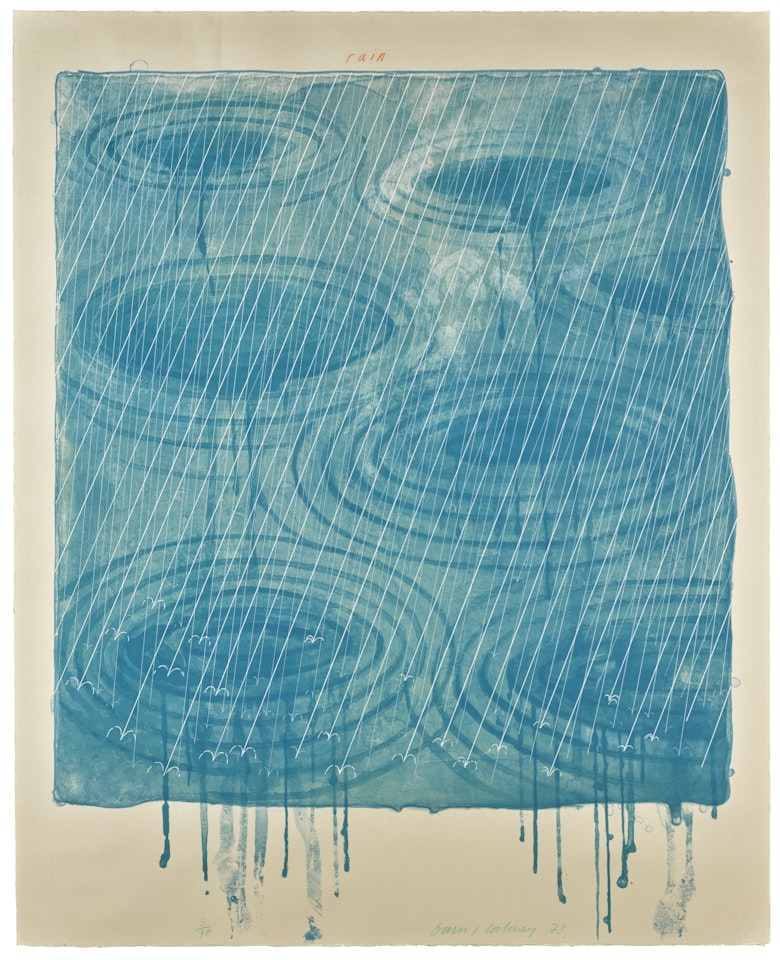 RAIN by David Hockney