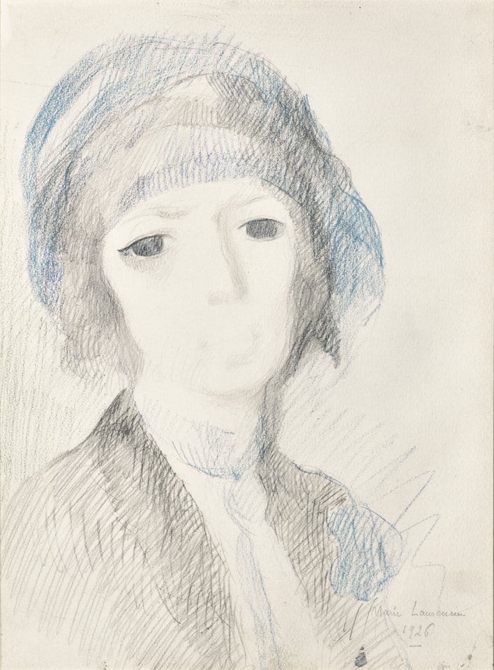 TÊTE DE FEMME by Marie Laurencin
