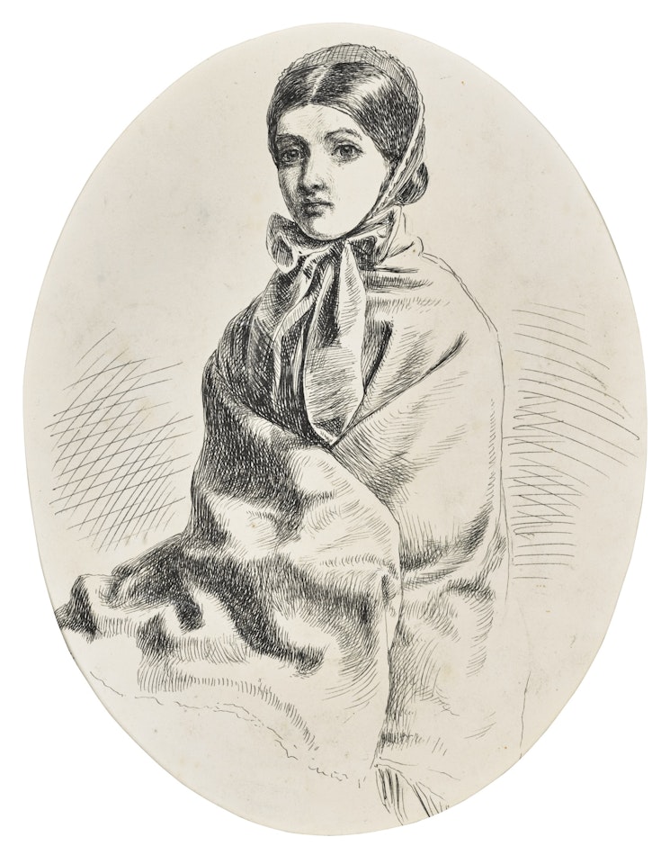 MRS JOHN BUTLER YEATS (SUSAN MARY POLLEXFEN) by John Butler Yeats