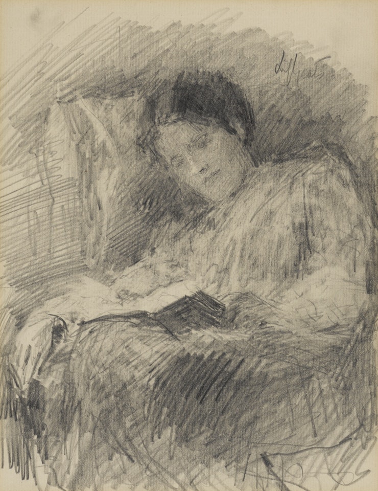 PORTRAIT OF SUSAN MARY 'LILY' YEATS by John Butler Yeats