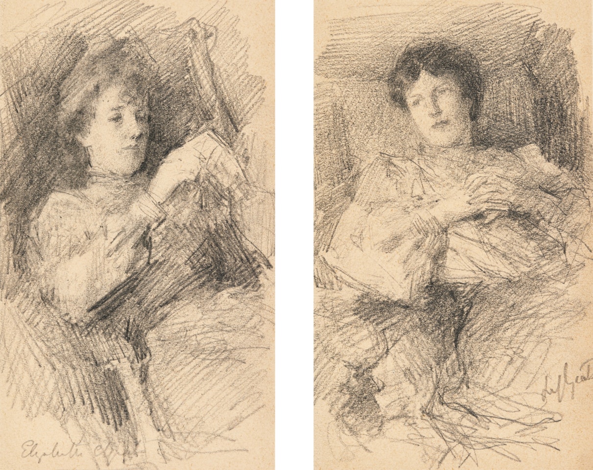 THE ARTIST'S DAUGHTERS by John Butler Yeats