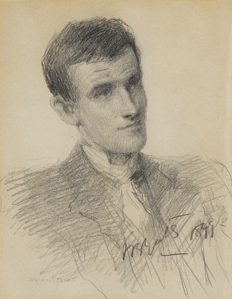 PORTAIT OF JACK B.YEATS by John Butler Yeats