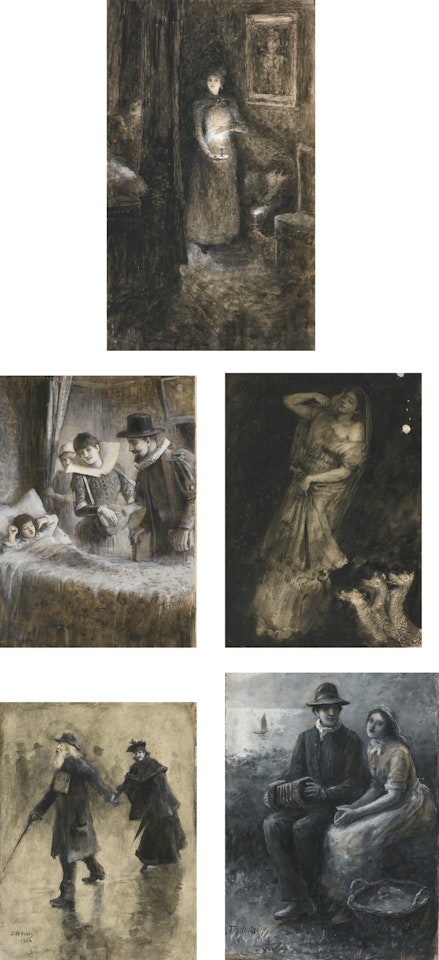 A HAUNTED CHAMBER [?] by John Butler Yeats