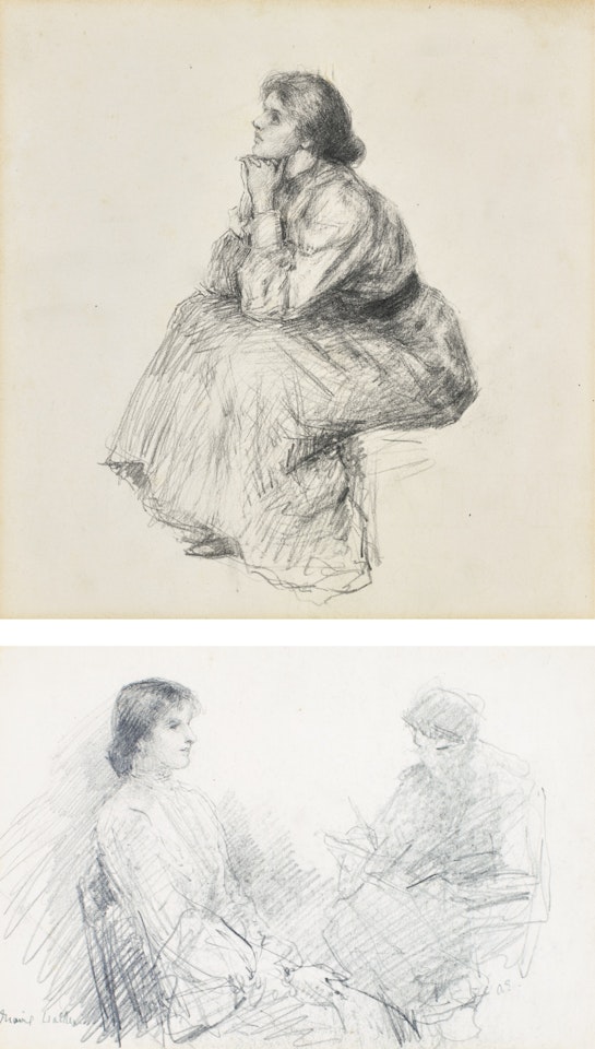 MARY WALKER (MÁIRE NIC SHIUBHLAIGH) by John Butler Yeats