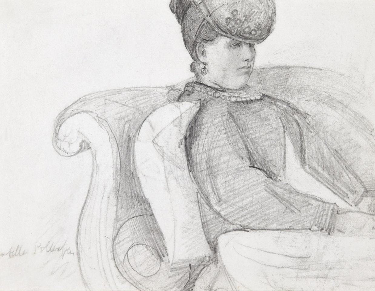 ISABELLA POLLEXFEN (LATER VARLEY) by John Butler Yeats