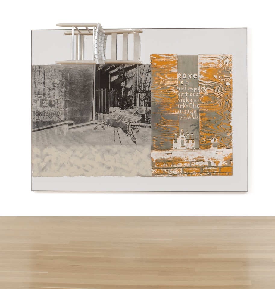 PEGASITS/ROCI USA (WAX FIRE WORKS) by Robert Rauschenberg