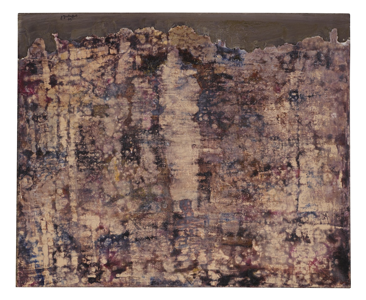 LE VOYAGEUR À LA PELISSE by Jean Dubuffet