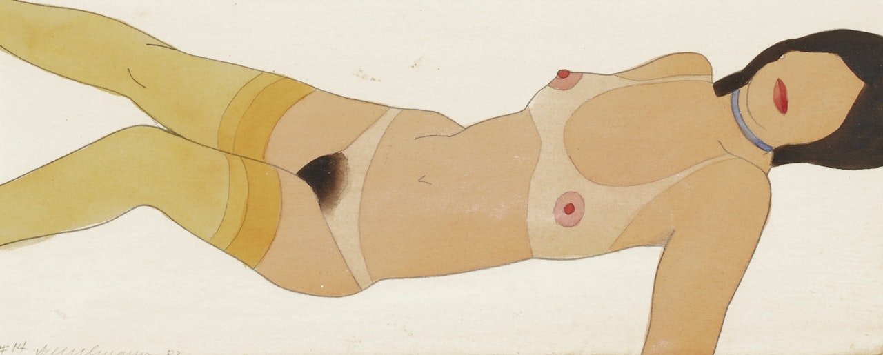BEAUTIFUL KATE #14 (VARIABLE EDITION) by Tom Wesselmann