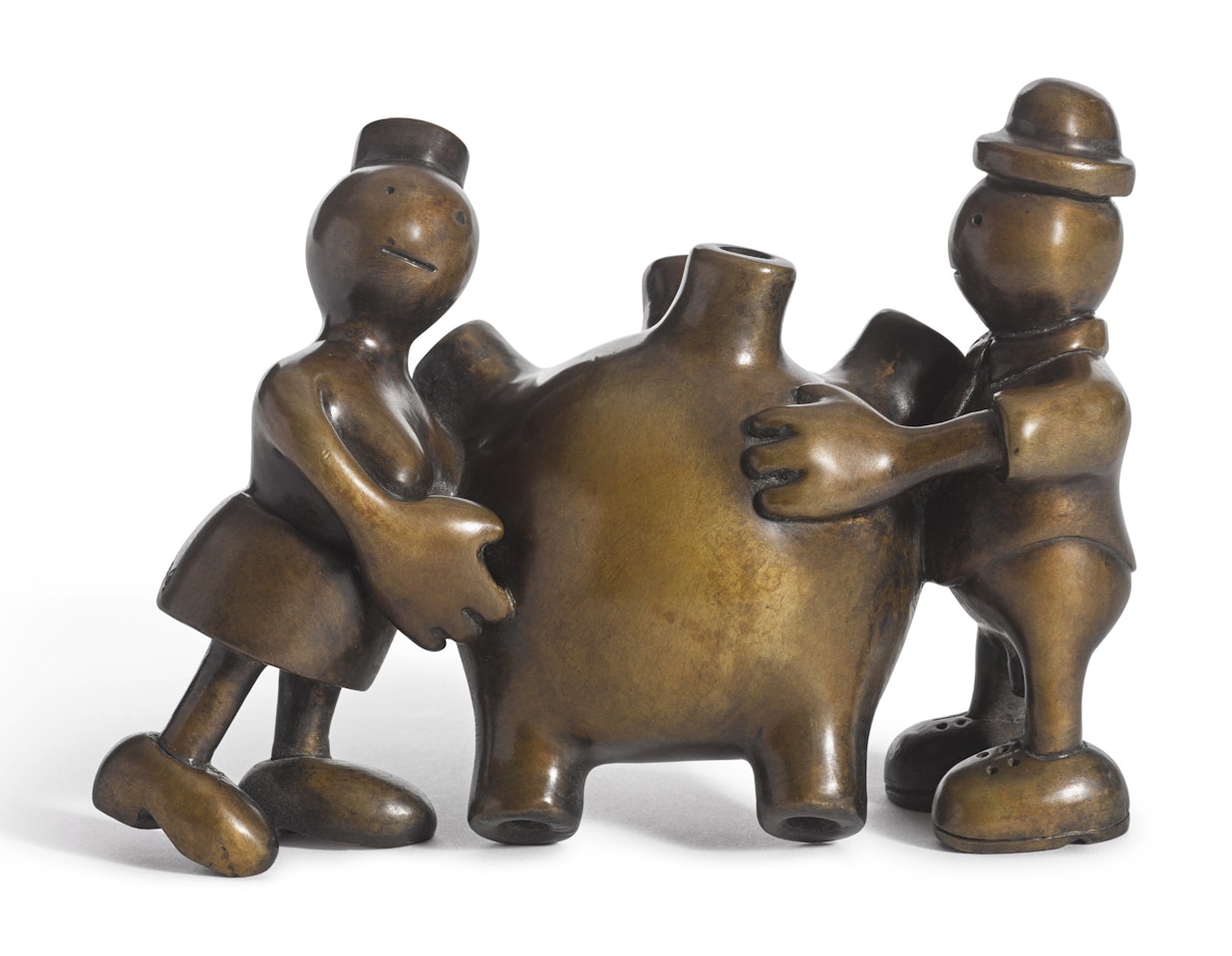 COUPLE WITH A HEART by Tom Otterness