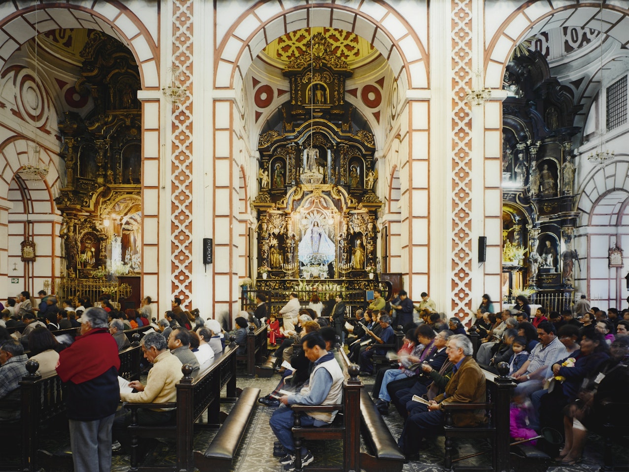 IGLESIA DE SAN FRANCISCO, LIMA, PERU by Thomas Struth